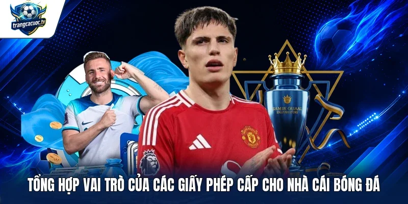 Tổng hợp vai trò của các giấy phép cấp cho nhà cái bóng đá