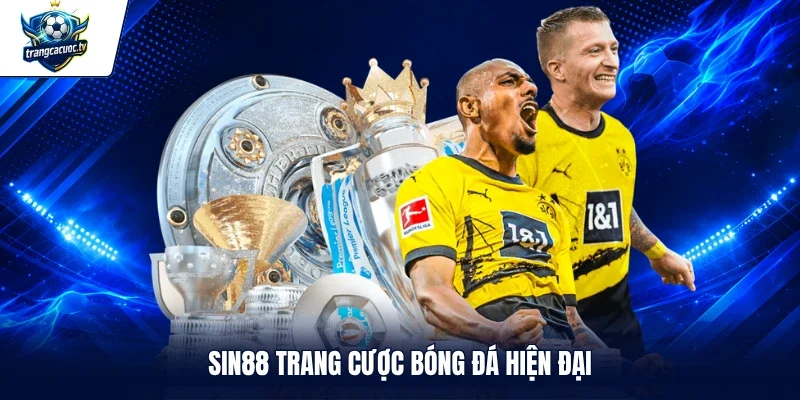 SIN88 trang cược bóng đá hiện đại